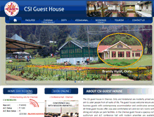 Tablet Screenshot of csisynodguesthouse.com